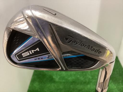 (中古)テーラーメイド SIM MAX アイアンセット 6-9P 5本組 Sフレックス KBS MAX85 JP 右利き用 Cランク 中古テーラーメイド SIM MAX アイアンセット 25° Sフレックス 37.875