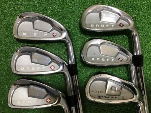 クラブ ONOFF IRON PLUS 2009 5~PW ONOFF Golf AKA Iron Set 5pcs #6～#9,PW SR-Flex SMOOTH KICK