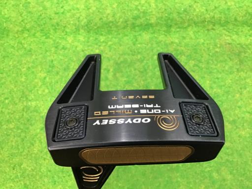 中古 オデッセイ Ａｉ－ＯＮＥ・ＭＩＬＬＥＤ ＴＲＩ－ＢＥＡＭ ＳＥＶＥＮ Ｔ パター 中古クラブを買うならゴルフパートナー オンラインショップ  Odyssey Golf Ai-ONE MILLED TRI-BEAM
