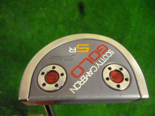 中古 タイトリスト SCOTTY CAMERON GoLo 5R