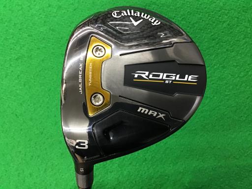 キャロウェイ　ローグSTMAX フェアウェイウッド　3W レフティ 中古 キャロウェイ ROGUE ST MAX フェアウェイウッド