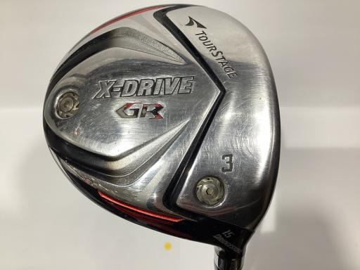 【値下げ】X-DRIVE GR フェアウェイウッド ユーティリティ 3本セット ブリヂストンスポーツ／ツアーステージ X-DRIVE／ツアーステージ