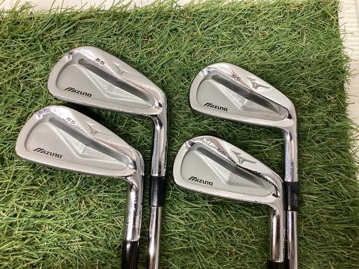 MIZUNO ミズノ MP-55 Y刻印 アイアンセット メンズ 7本 S 右 ミズノ MP5 Y刻印 メンズゴルフアイアン7本セット スチール X100