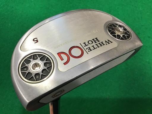 未使用●オデッセイ● WHITE STEEL .#5 パター 34インチ 右利き ☆希少 名器 初代 ホワイトホット #5 ☆⑦ パター オデッセイ 34
