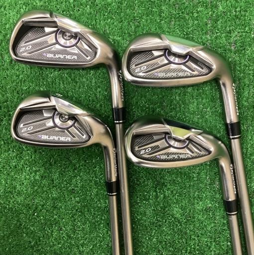 TaylorMade - 8537 TaylorMade BURNER レディース アイアン7本セット L TaylorMade Burner Oversize Iron Set 7-PW+GW+SW Bubble S-90