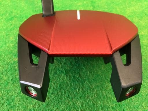 未使用 テーラーメイド SPIDER GTレッドスモールスラント パター（33） スパイダー GT レッド／Spider GT RED スモールスラント パター