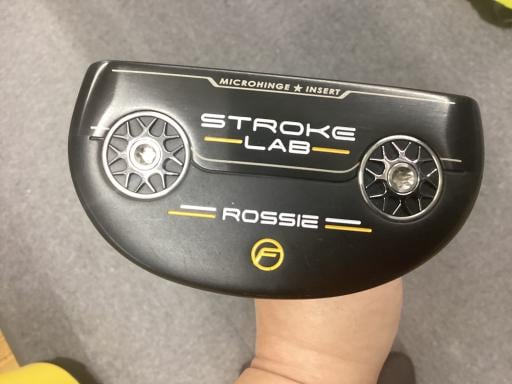 【美品】オデッセイ　ストロークラボ　ブラッグ　ROSSIE パター 34インチ 口コミ・評価｜ストロークラボ BLACK ROSSIE FLOW パター