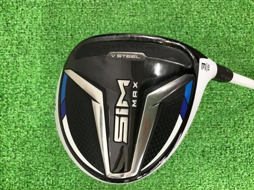 TaylorMade - テーラーメイド SIM MAX 3W 中古 テーラーメイド SIM MAX フェアウェイウッド 中古