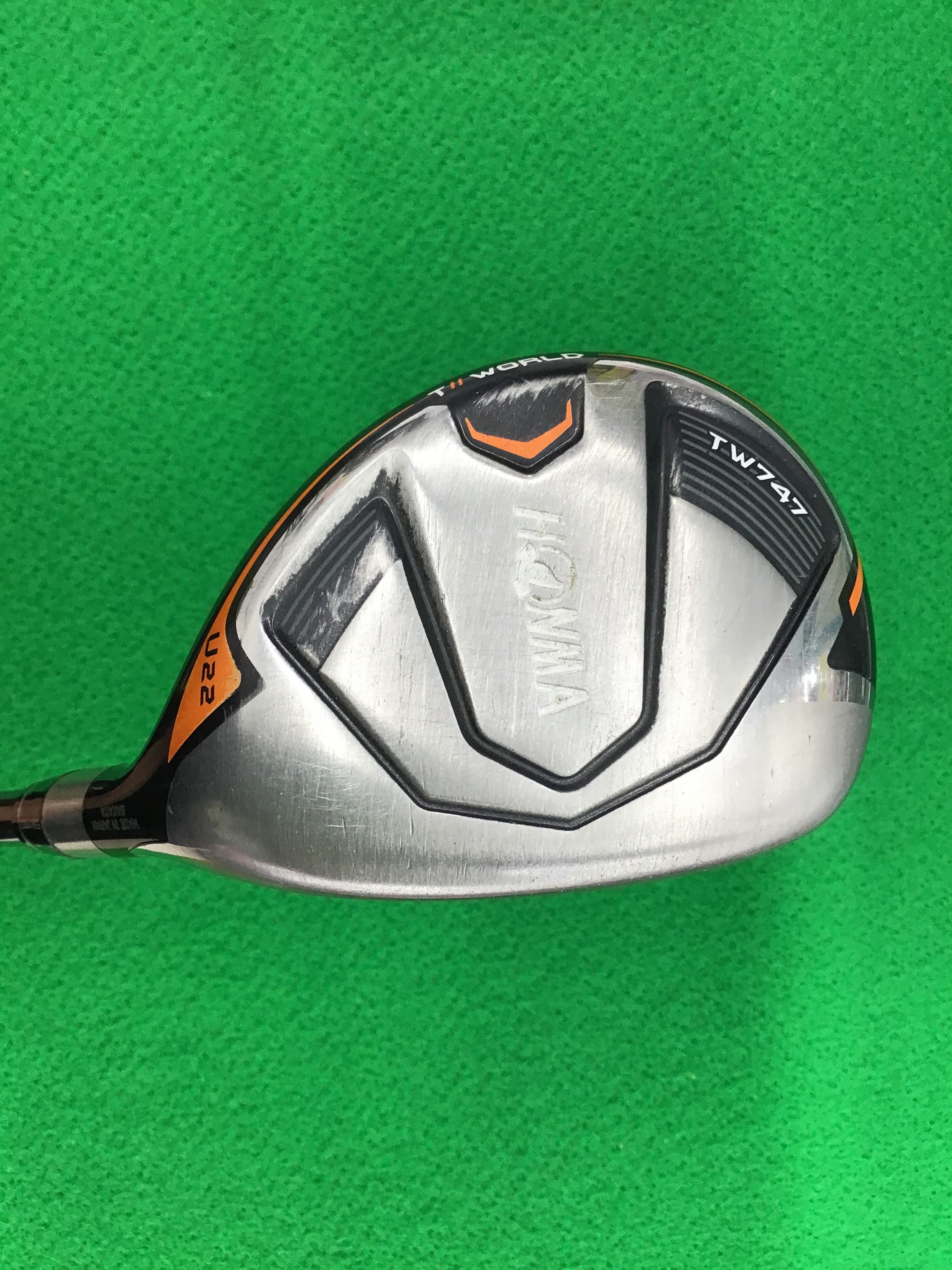 KAZU! 中古】 本間ゴルフ TOUR WORLD TW747 22° ユーティリティ UT