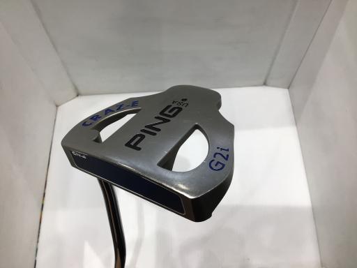 PING - PING　CRAZ-E　H　G2i　メンズゴルフパター　スチール　右利き用　PT　35インチ　556g PING - PING CRAZ-E H G2i メンズゴルフパター スチール 右利き