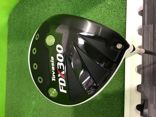 ロフト調節可能　Tovasia　トバシア　FDX300　メンズゴルフドライバー　カーボン　R　右利き用　45.5インチ　C-8　約296g 特殊チタン搭載の高反発ドライバー「TOVASIA -FDX300-」が発売