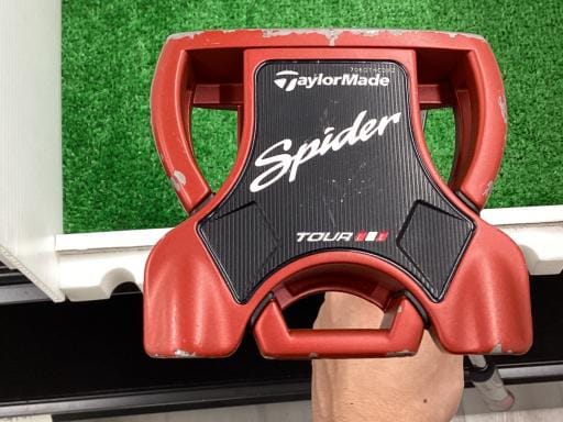 TaylorMade - スパイダー ツアーレッド ダブルクランク 34インチ TaylorMade テーラーメイド ゴルフ スパイダー ツアー レッド