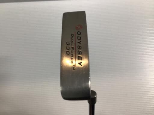 【中古】ODYSSEY オデッセイ　デュアルフォース330 パター オデッセイ デュアルフォース DF 330 マレット パター - ゴルフ