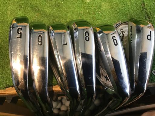 激レア 美品 X FORGED 2013 7番単品アイアン AD-85 S 右 アイアン