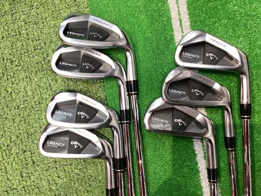 名器！レガシーブラックアイアン＃5－PW６本セット　DG　S200 名器！レガシーブラックアイアン＃5－PW６本セットDGS200