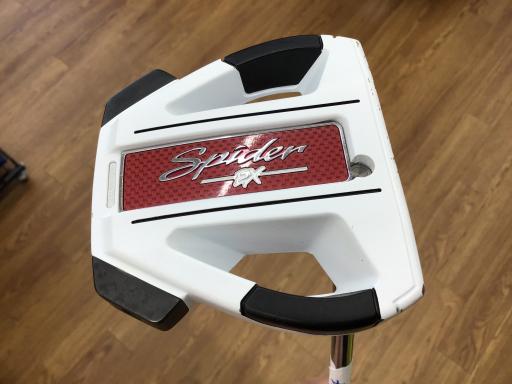 【美品】Spider EX GHOST WHITE センターシャフトパター 中古 テーラーメイド Spider EX GHOST WHITE