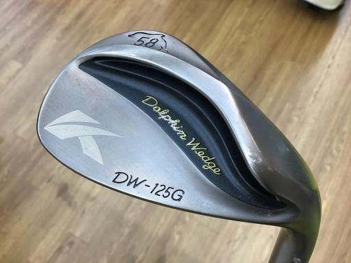 【中古】キャスコ ドルフィン ウェッジ DW-125G Copper 58° kasco キャスコ DW-125G ドルフィンウェッジ セミグースネック