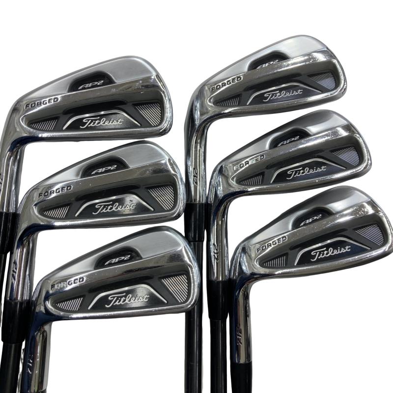 【レフティ】タイトリスト AP2 712 メンズアイアンセット 6本 スチール レフティ】タイトリスト AP2 712 メンズアイアンセット 6本 スチール