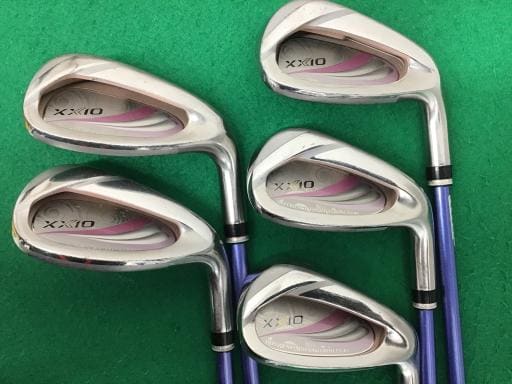 【中古】XXIO ゼクシオ レディース アイアンセット 5本 ゴルフ バッグ付き 楽天市場】ゼクシオ アイアン レディース セット（ゴルフ
