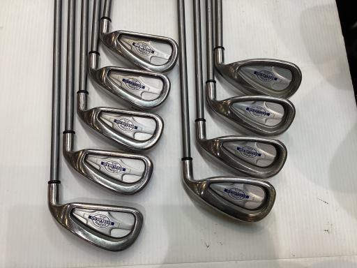 Callaway キャロウェイ　Ｘ-14 右利き　アイアンセット　フレックスS 中古 キャロウェイ STEELHEAD X-14 9S USA アイアンセット IR