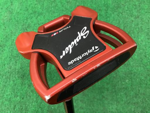 【未使用品】通算メジャー３勝★TMスパイダーツアーレッド33◇ チューンナップ 未使用品】通算メジャー3勝!!!☆TM◇スパイダーツアーレッド33インチ