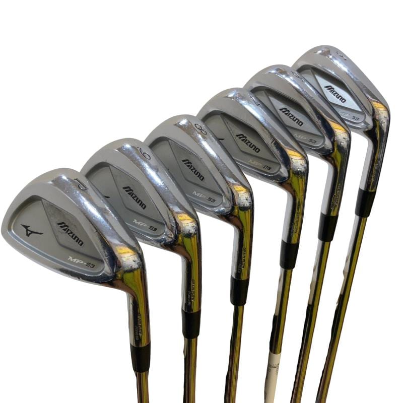 Mizuno MP-53アイアンセット 6本 IOMICグリップ 中古ゴルフクラブ在庫数55万本！ゴルフのことならゴルフパートナーへ