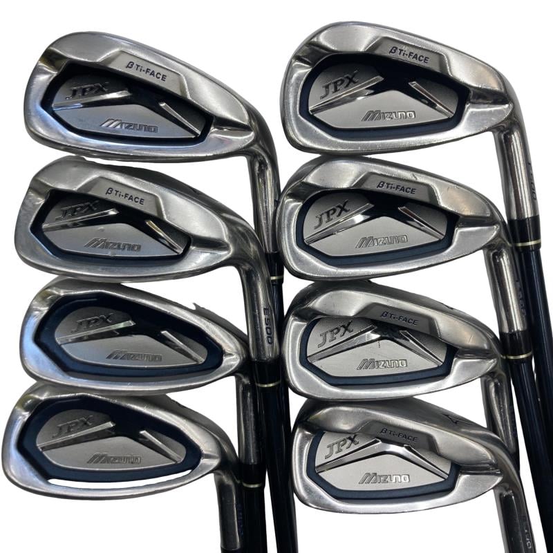 美品 MIZUNO JPX E500 Ti アイアン 4番〜9番Pw 7本セット 中古 ミズノ JPX E500 Ti－FACE アイアンセット 中古