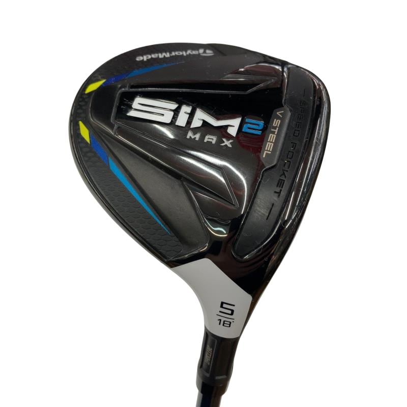 【美品】テーラーメイド　SIM2　MAX　5W（5番ウッド）18°／SR 中古 ﾃｰﾗｰﾒｲﾄﾞ SIM2 MAX フェアウェイウッド 中古クラブを買う