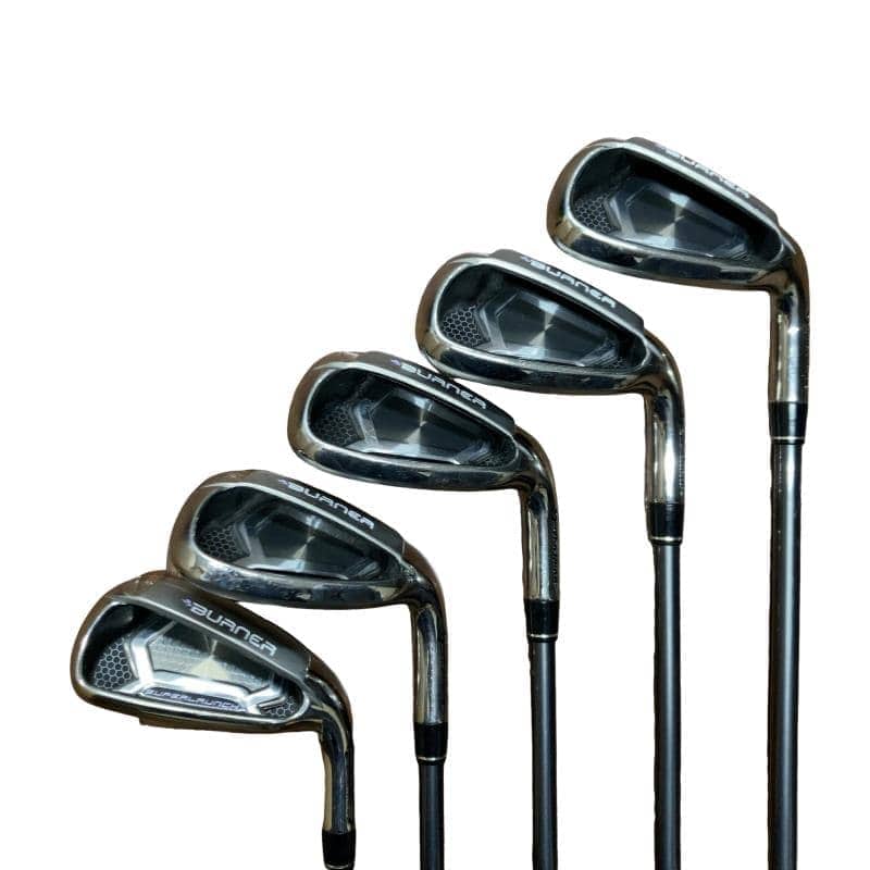 ※セール中　TaylorMade BURNER 、Mizno,クラブセット 中古 テーラーメイド BURNER SUPER LAUNCH アイアン