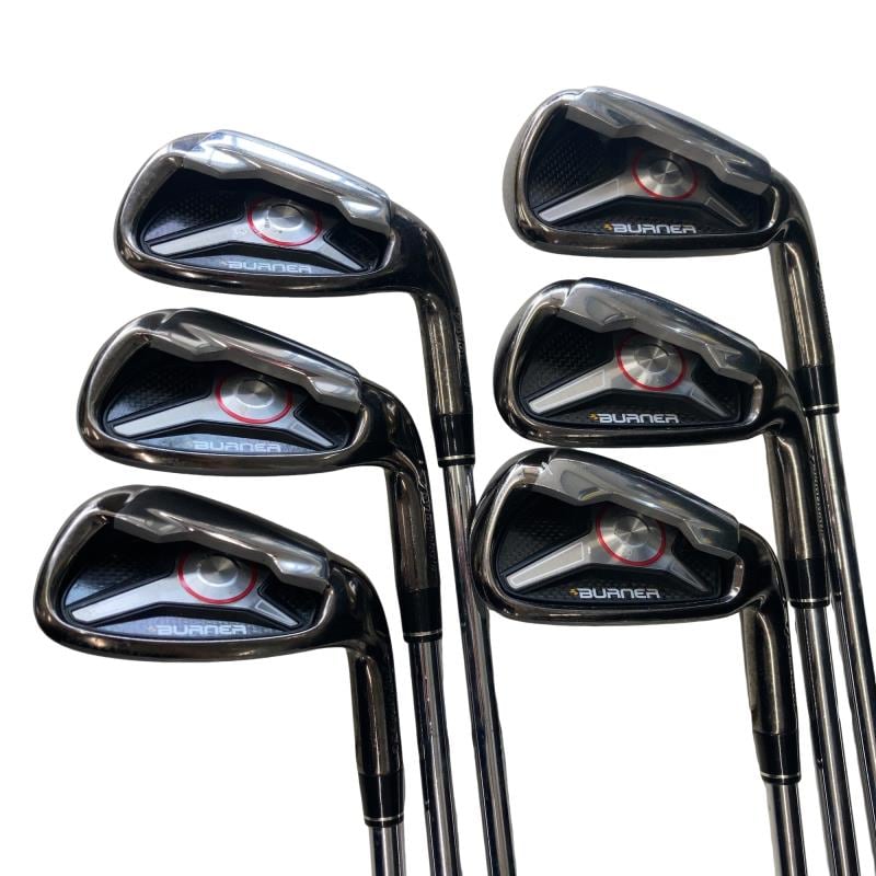 TaylorMade BURNER テーラーメイド バーナー アイアン 6本 S 中古 テーラーメイド BURNER （2009） アイアンセット 中古