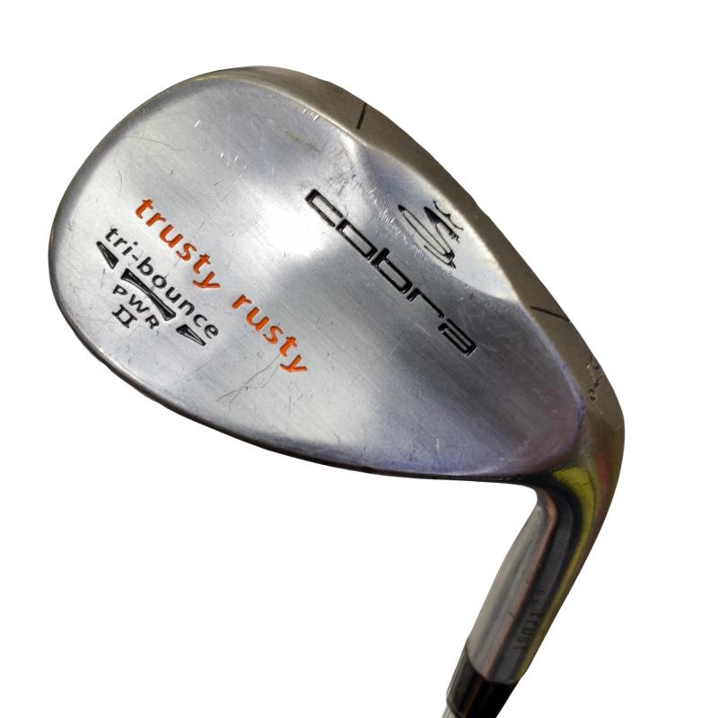 Cobra Trusty Rusty ウェッジ 51度 57度 2本セット 中古 コブラ trusty rusty （2012） サテン ウェッジ