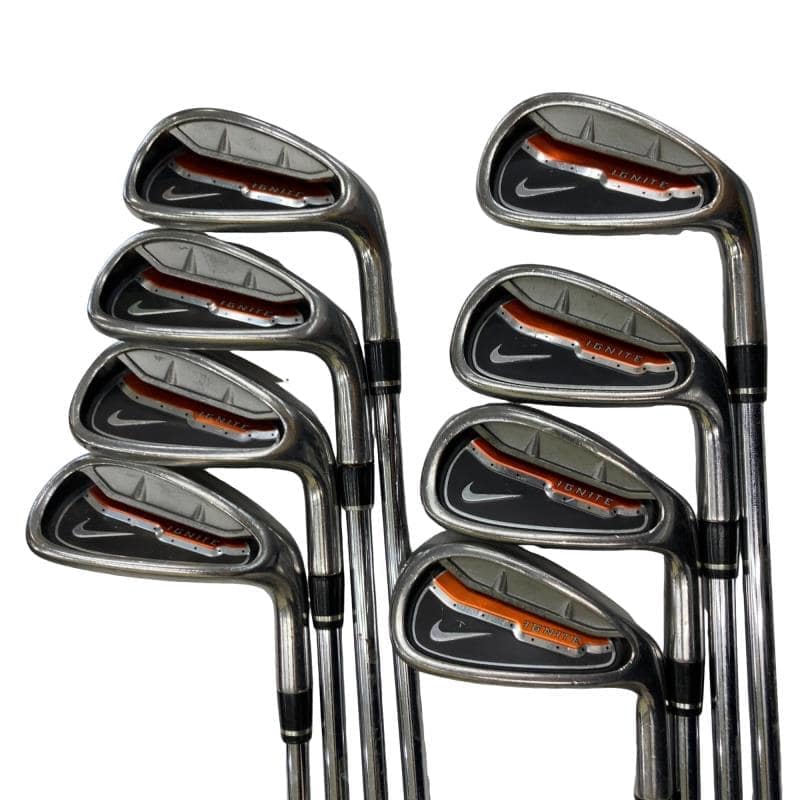 【メンテ済み】ナイキ ゴルフ メンズ クラブ セット COVERT IGNITE 中古 ナイキ NIKE IGNITE HYBRID IRON アイアン