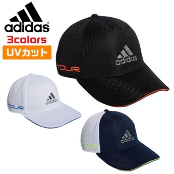 アディダス ゴルフ メンズ キャップ 帽子 ツアーメタリックロゴキャップ ツアーキャップ 全3色 adidas GUX84