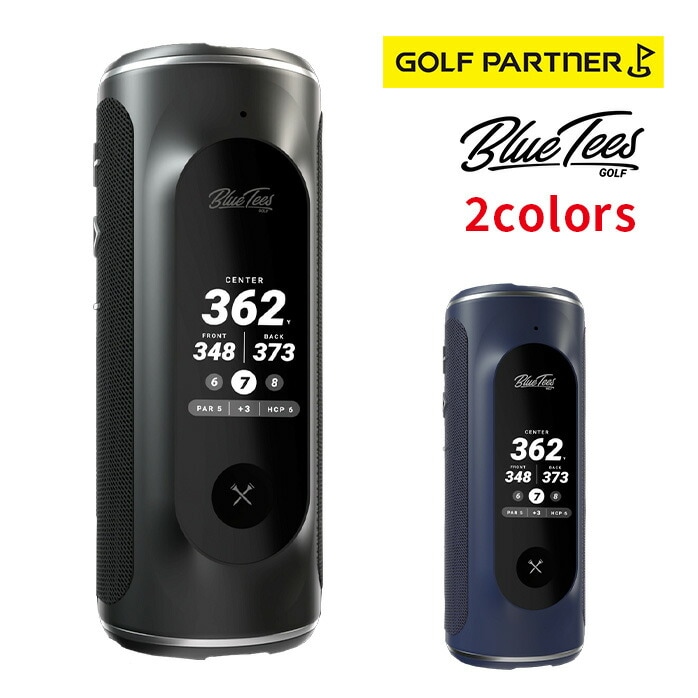 BLUE TEES GOLF The Player + Speaker ネイビー ブラック GPS ナビ スピーカー