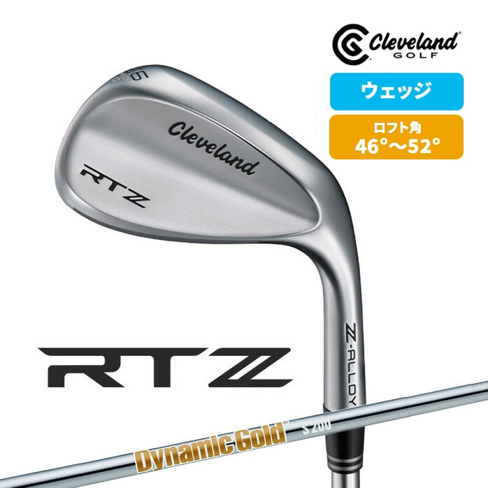 �N���[�u�����h �S���t �E�F�b�W Cleveland RTZ �c�A�[�T�e�� Dynamic Gold S200 46°�`52°