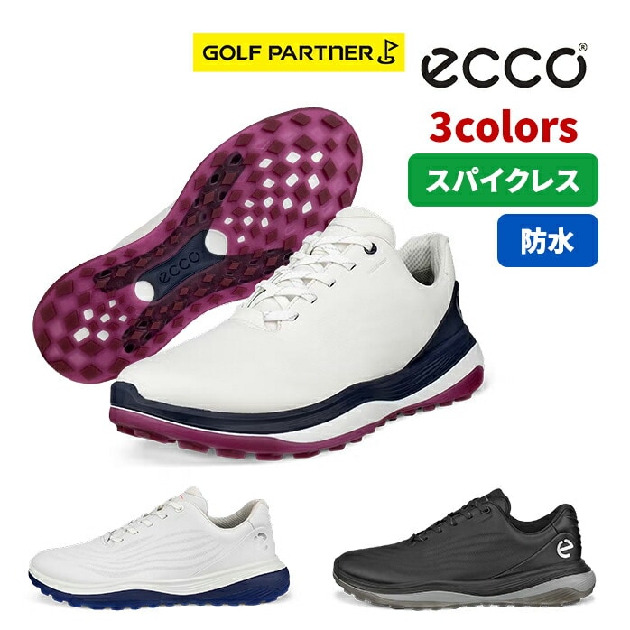 ecco �S���t �V���[�Y �����Y LT1 GOLF Lace Men ���U�[ �E�H�[�^�[�v���[�t �h�� MEN'S �G�R�[