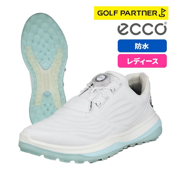 ecco �S���t�V���[�Y ECCO LT1 BOA Women ���f�B�[�X ���U�[ �E�H�[�^�[�v���[�t �h�� �z���C�g