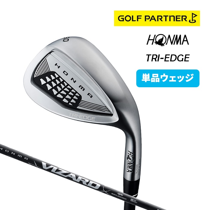 �{�ԃS���t HONMA TRI-EDGE 50°VIZARD for TRI-EDGE 2026�N �V�i AW �A�v���[�`�E�F�b�W