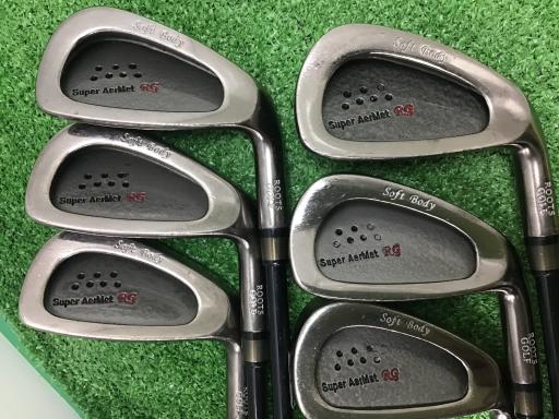 ROOTS ゴルフ　super aermet rg アイアンセット　flexR 中古 ルーツゴルフ ROOTS SUPER AERMET RG