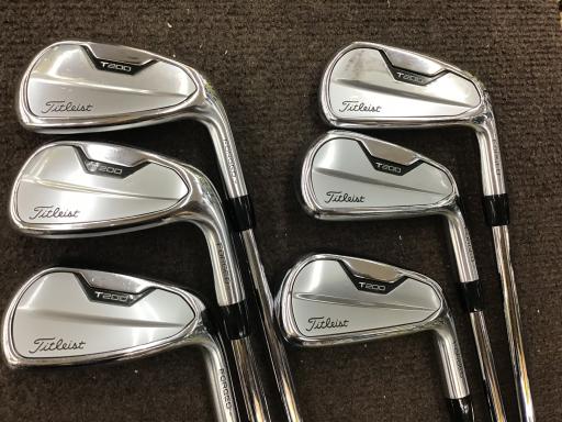 Titleist T200(2021) 6S(実本数:6本セット)