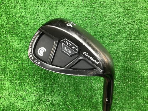 Ｃｌｅｖｅｌａｎｄ　５８８　ＲＴＸ　キャビティバック　ブラックパール　５６°／１４°