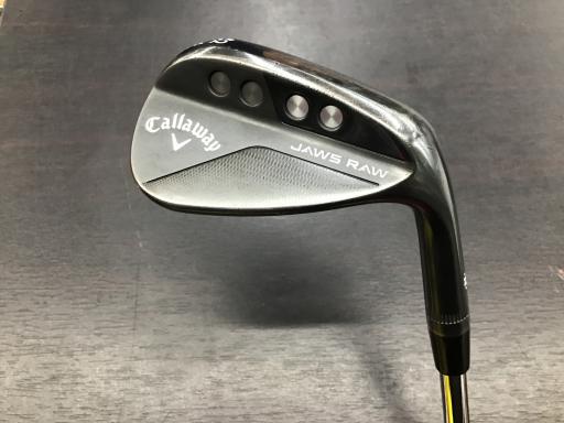 JAWS RAW ブラック 52°/10°S