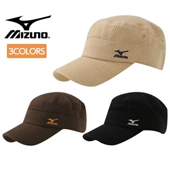 ミズノ キャップ MIZUNO ゴルフ 帽子 暖かい 軽い フリーサイズ 全3色 A87BQ-281