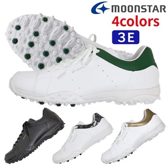 ムーンスター ゴルフ スパイクレス シューズ GL001X 限定 モデル カジュアル 3E 靴 高弾性 EVA ゴルフパ—トナ—