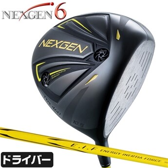 ネクスジェン6 ゴルフ ドライバー メンズ BLACK Limited プラス20ヤードを可能にしたEIFシャフト NEXGEN6