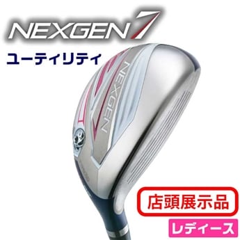 【店頭展示品】 NEXGEN 7 ネクスジェン セブン ユーティリティ レディ—ス U4 U5 U6 ゴルフパートナー