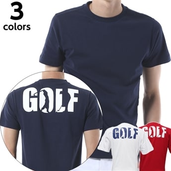 ゴルフ GOLF 半袖 Tシャツ コットン100％ メンズ 全3色 19SS 749671