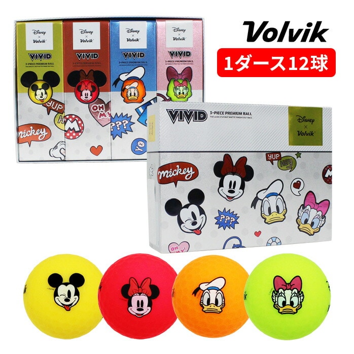 Volvik MICKEYFRIENDS VV59NA86 HBbN ~bL[ tY 1_[X 12 u F