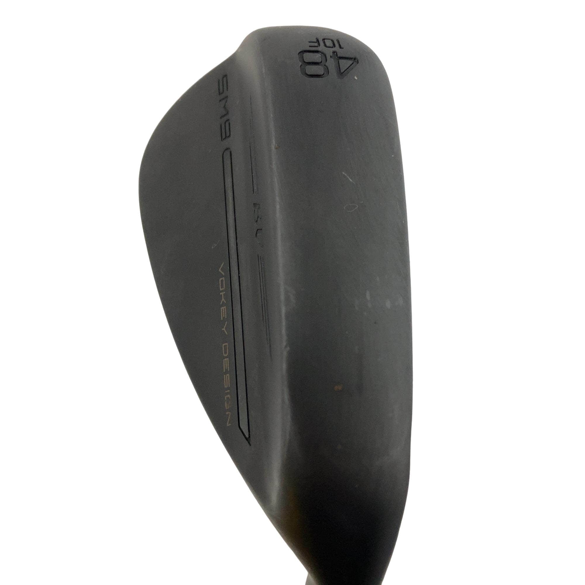 タイトリスト　SM9 ウェッジ ジェットブラック　48度10F タイトリスト VOKEY SPIN MILLED SM9 ジェットブラック 48°/10°F