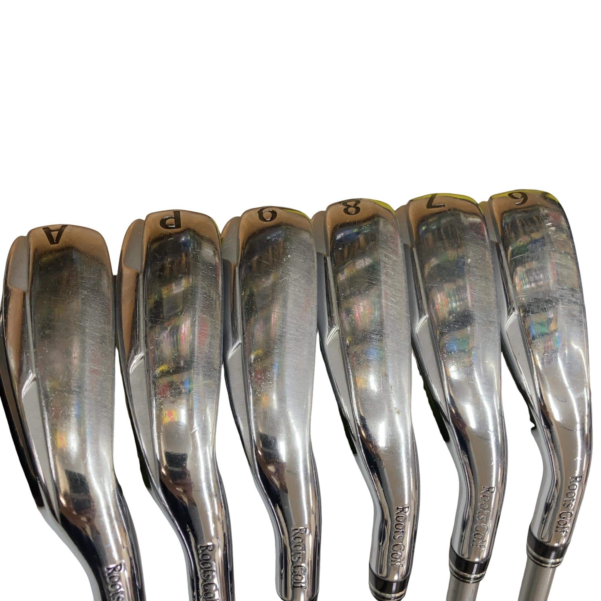 中古 ルーツゴルフ The ROOTS Jin アイアンセット 中古